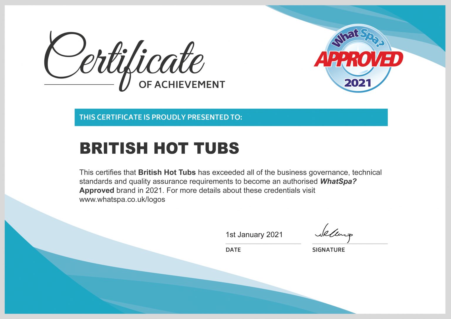 British Hot Tubs WhatSpa?