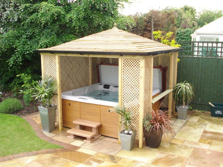 What's The Best Gazebo For A Hot Tub? Plus Hot Tub Gazebo Ideas