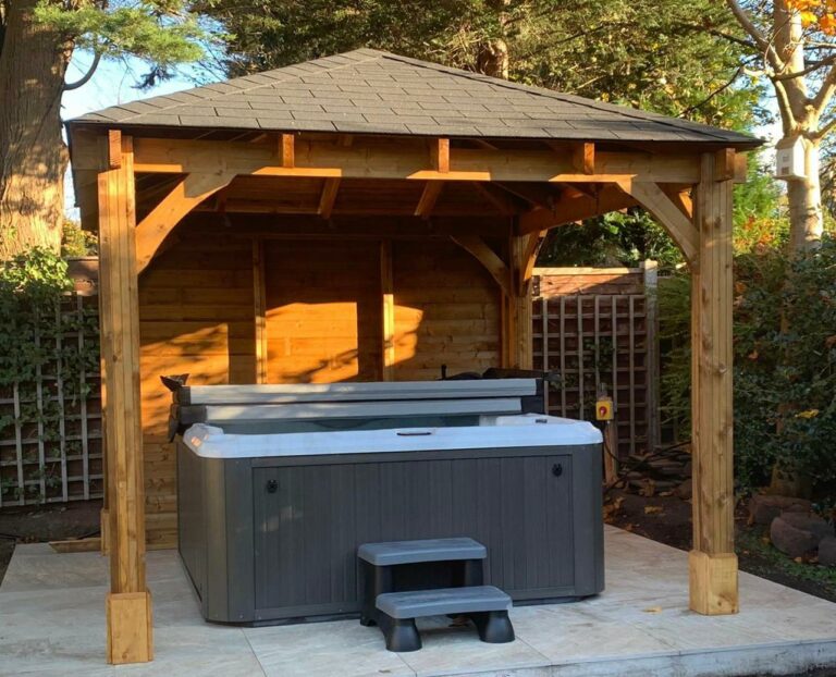 What's The Best Gazebo For A Hot Tub? Plus Hot Tub Gazebo Ideas